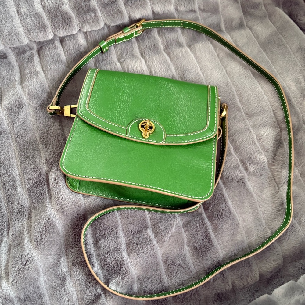 Fossil Green Crossbody Bag